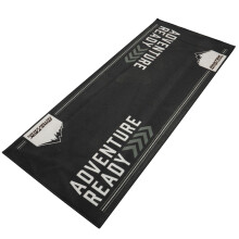 BikeTek Adventure Series Garage Mat Black / Grey - 190 X 80 CM