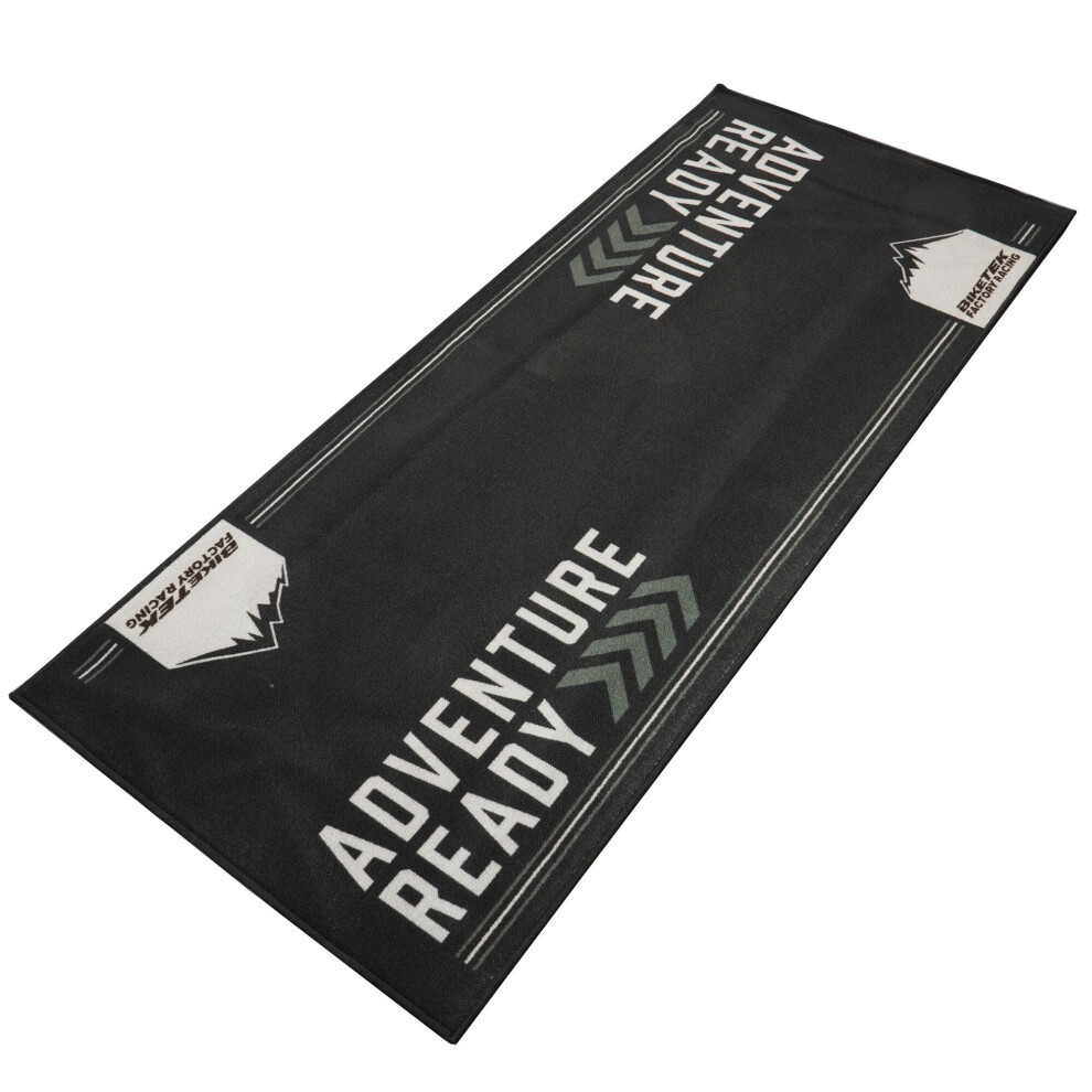 Biketek Adventure Series Garage Mat / - 190 X 80 Cm Black/Grey 5034862458766