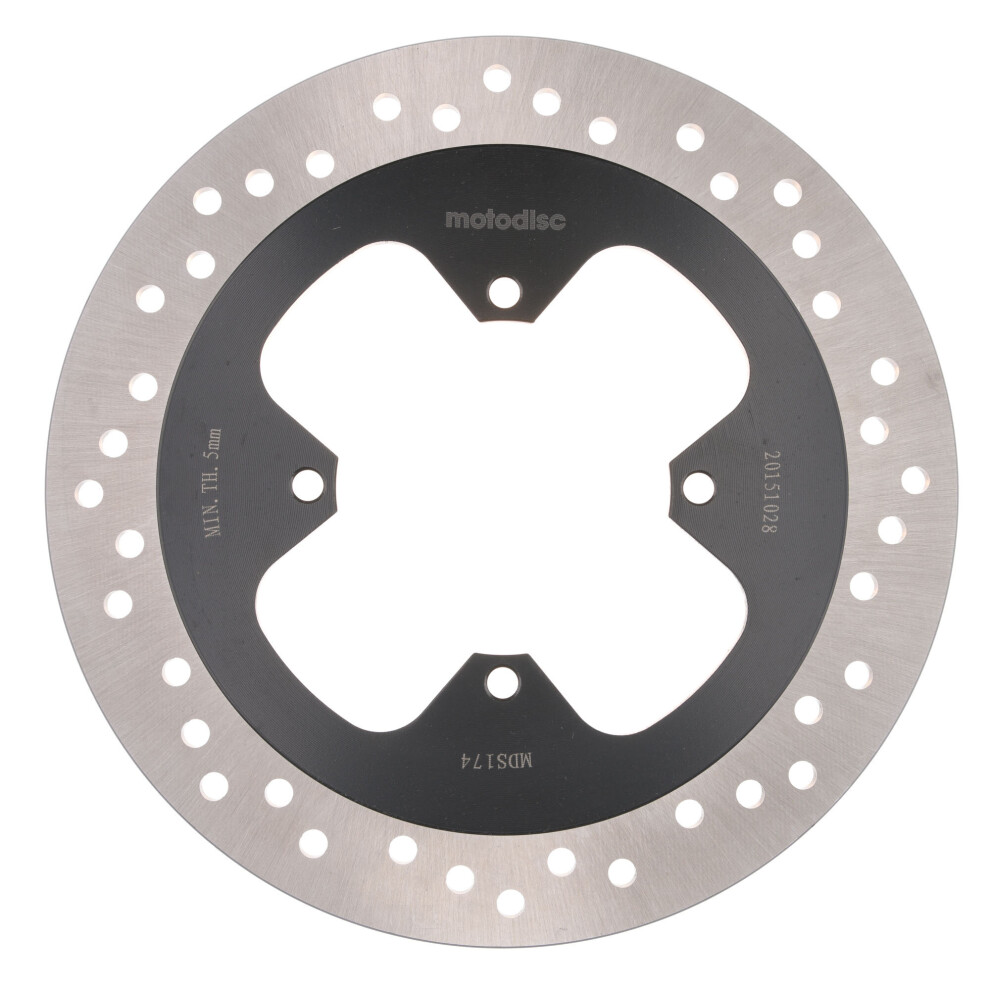 Mtx Performance Brake Disc Rear Solid Disc For Honda Vfr 800F, Fi1997-2009 5034862447623