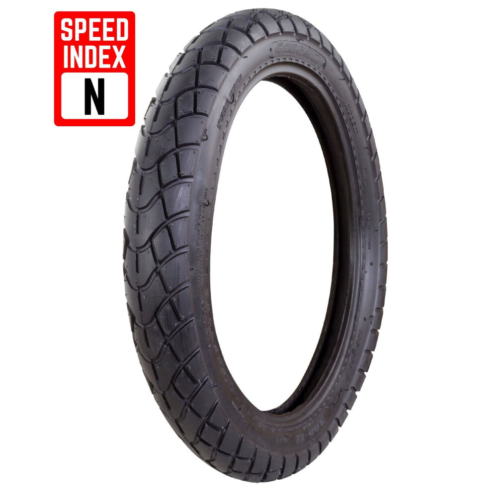 Cougar 722 Tread Pattern 300-17 Tubed Tyre