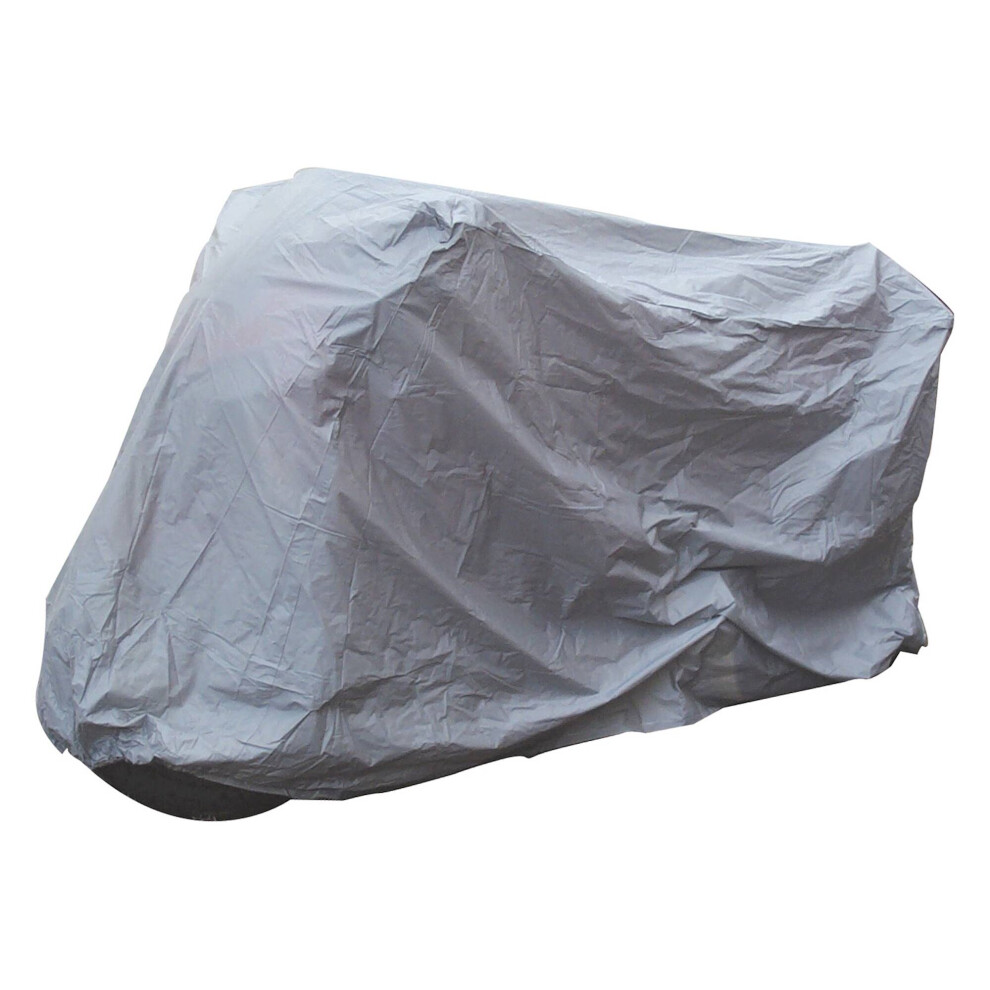 Bike It Standard Rain Cover Medium Fits Up To 600Cc Grey 5034862423511