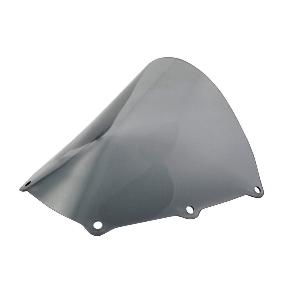 Airblade Smoked Double Bubble Screen For Aprilia Rsv1000 Tuono 03-05 Light 5034862235954