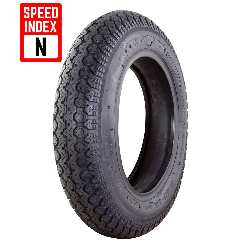 Cougar 894 Tread Pattern 350-10 Tubed Tyre