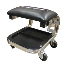 BikeTek Jumbo Creeper Seat Chrome