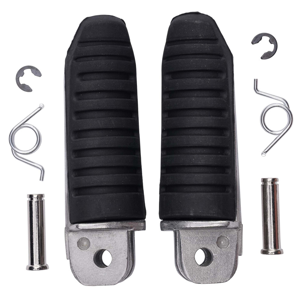 Bike It Footpeg Oem Replacement Suzuki Front With Rubber Aluminium [Mca-Fr040] 5034862443502