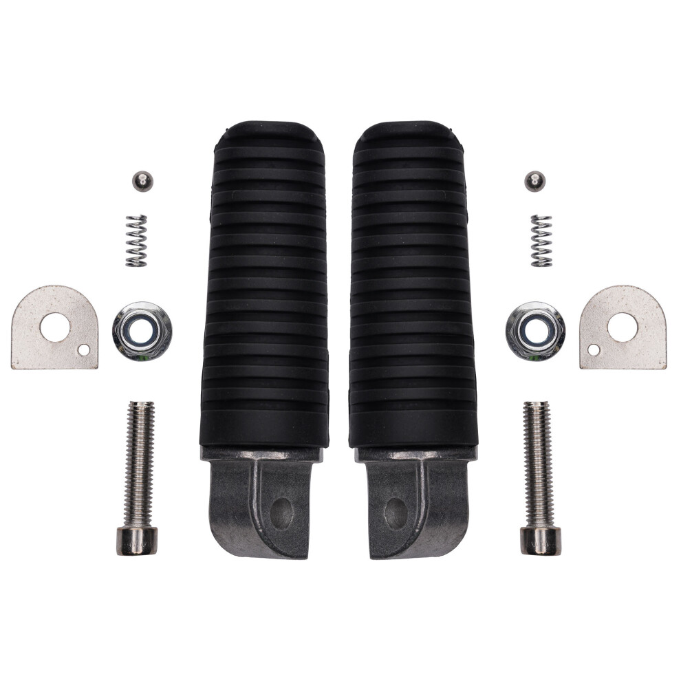 Bike It Footpeg Oem Replacement Yamaha With Rubber Alloy [Mca-Fr035] 5034862443342
