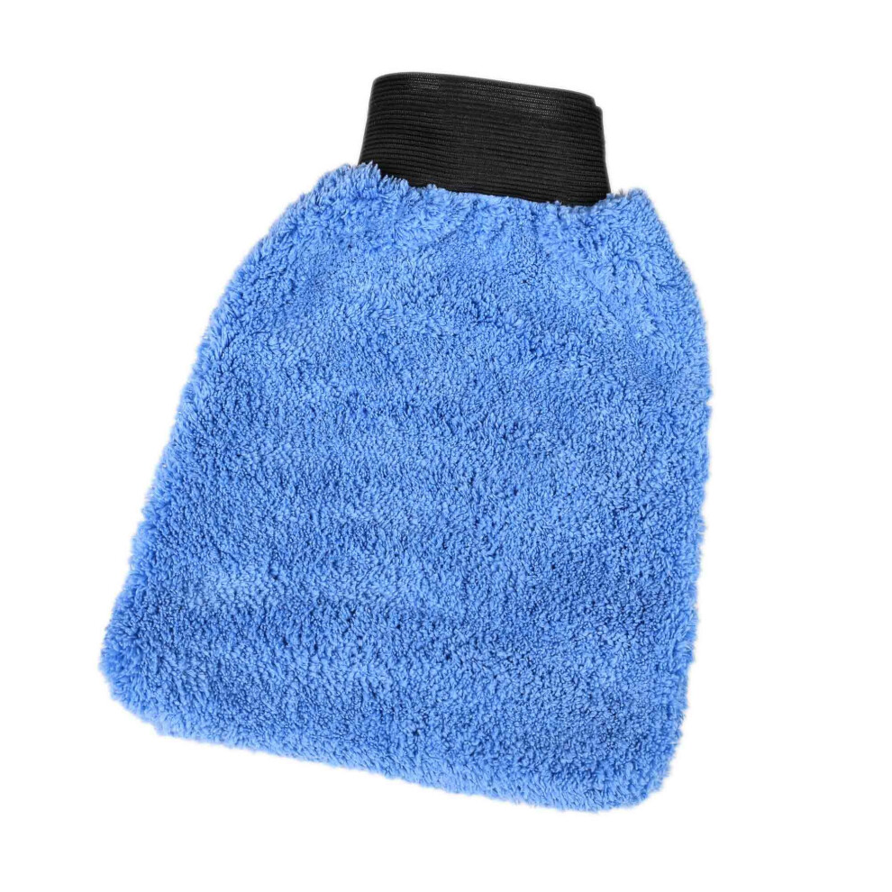 Bike It Biketek 2-In-1 Microfibre & Sponge Wash Mit Green/Blue 5034862213778