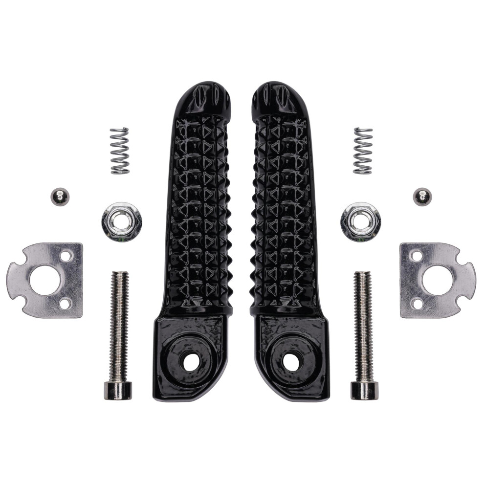 Bike It Footpeg Oem Replacement Yamaha Rear [Mca-Fr013] Black 5034862443724