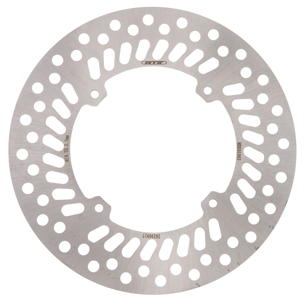 Mtx Performance Brake Disc Rear Solid Disc For Honda Cb500, Cb250, Xl600, Cb650/750 5034862447579