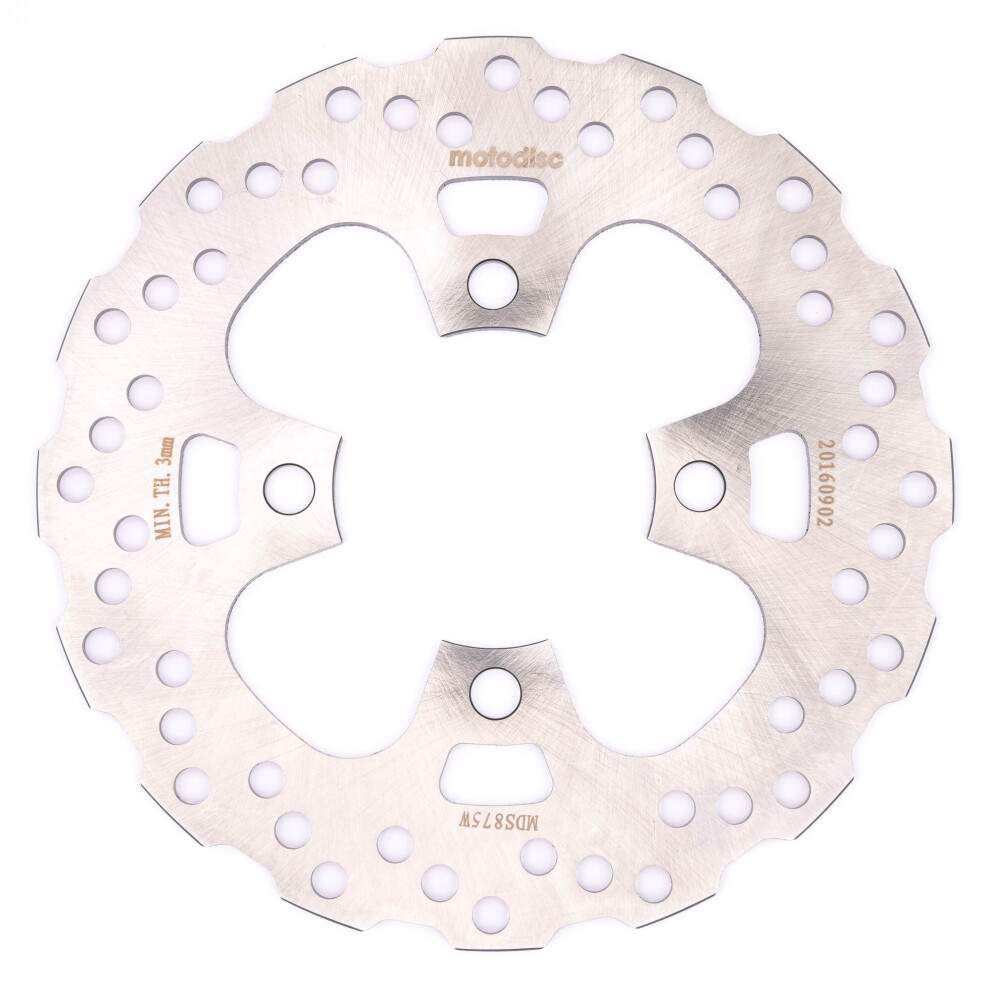 Mtx Performance Brake Disc Rear Solid Disc For Kawasaki Kfx450r 2008-2012 5034862448729