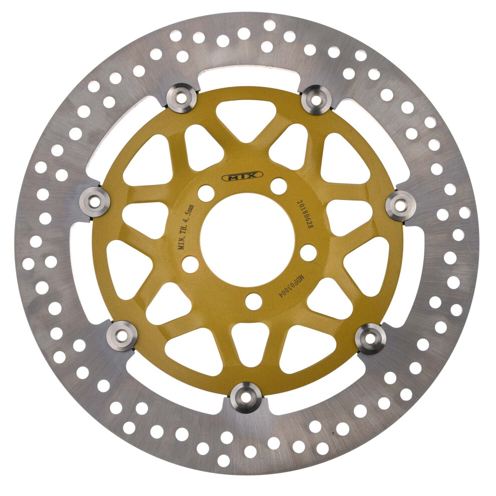 Mtx Performance Brake Disc Front Floating Disc For Kawasaki Zx9r 1998-1999 5034862446459