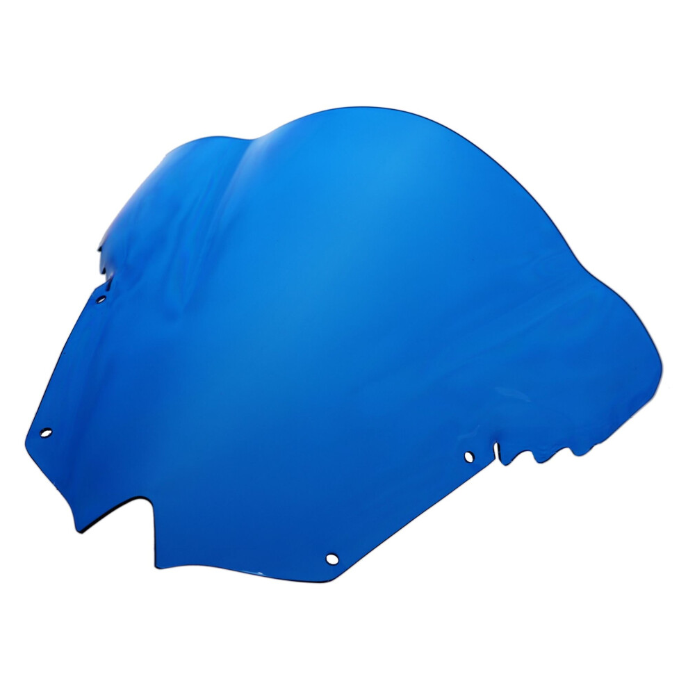 Airblade Double Bubble Screen For Yamaha Yzf-R6 '08 Models Blue 5034862320056