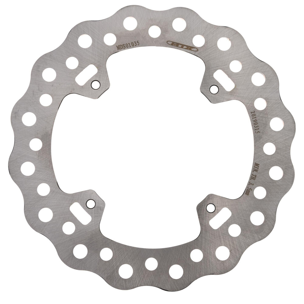 Mtx Performance Brake Disc Rear Solid Disc For Honda Crf250, 450 R, X2008-2009 5034862447548
