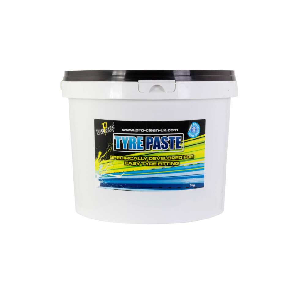 Pro Clean Tyre Paste - 5 Kg Black 5034862434357