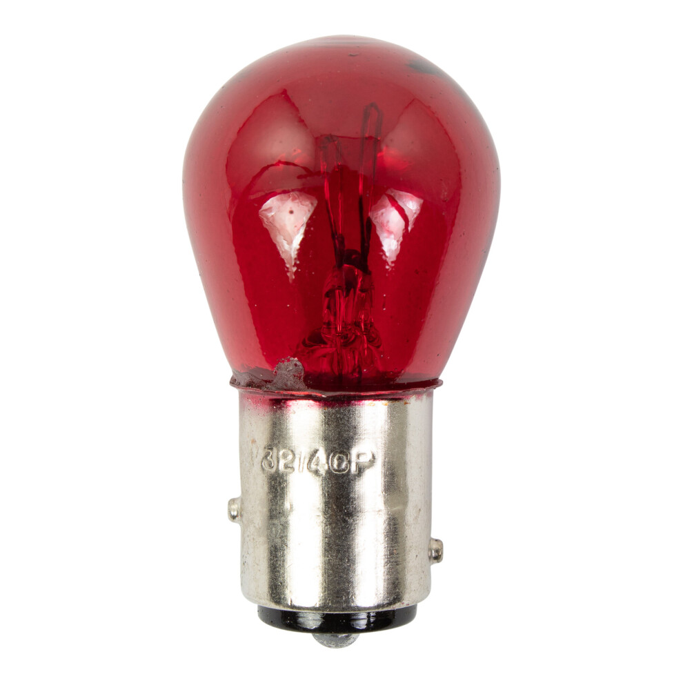Bike It Tint Rear Bulb For Kawasaki & Yamaha 12V 23/8W (Pack Of 5) Light/Red 5034862324948