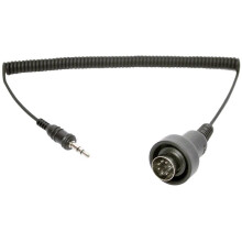 Audio kabel - Sena - Stereo plug naar DIN 7-pins - Zwarte kleur - DIN 7-pins interface