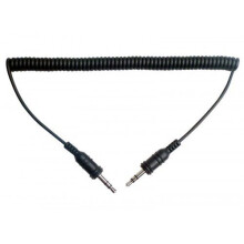 Audio kabel 3.5mm - Sena - Maat M - Zwart - Connector 3.5mm - 3 polen