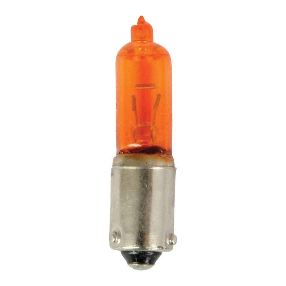 Bike It 12V 21W Amber Bulb For Mini / Spear Indicator BAY9S T8.5 E-Marked - Pack Of 10