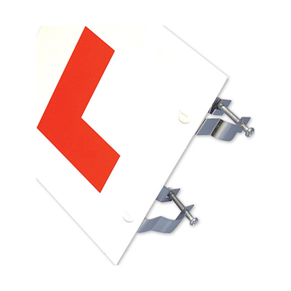 Bike It Rigid L-Plates With Fitting Brackets - Pack Of 10 5034862242303