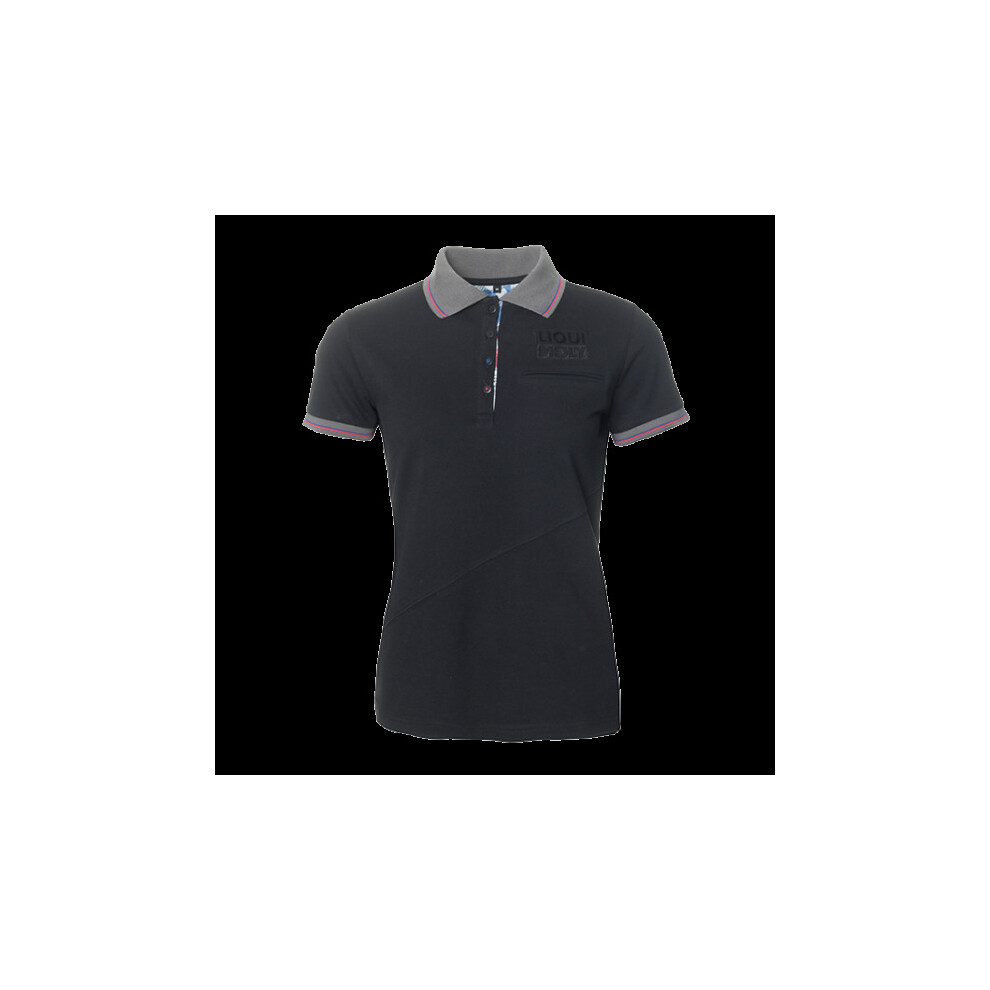 (L) Liqui Moly Ladies Polo Shirt Black