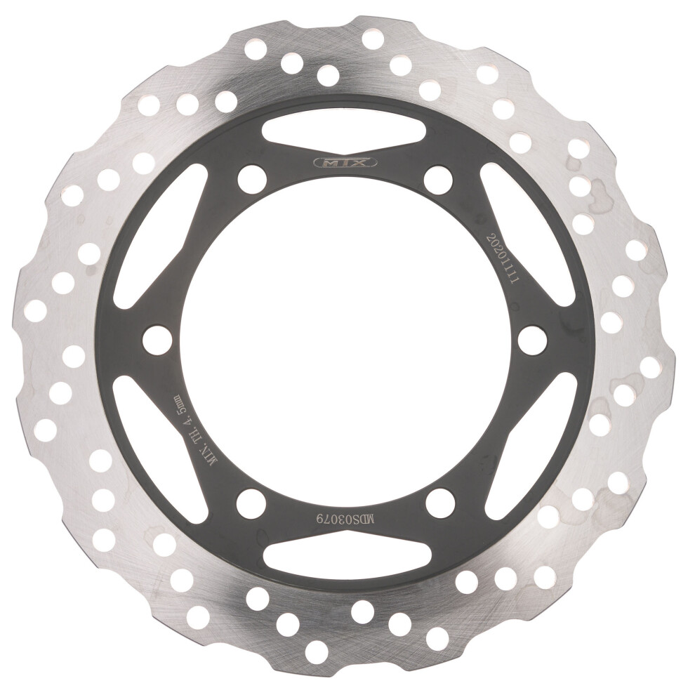Mtx Performance Brake Disc Rear Solid Disc For Kawasaki Klr650 2008-2016 5034862448736
