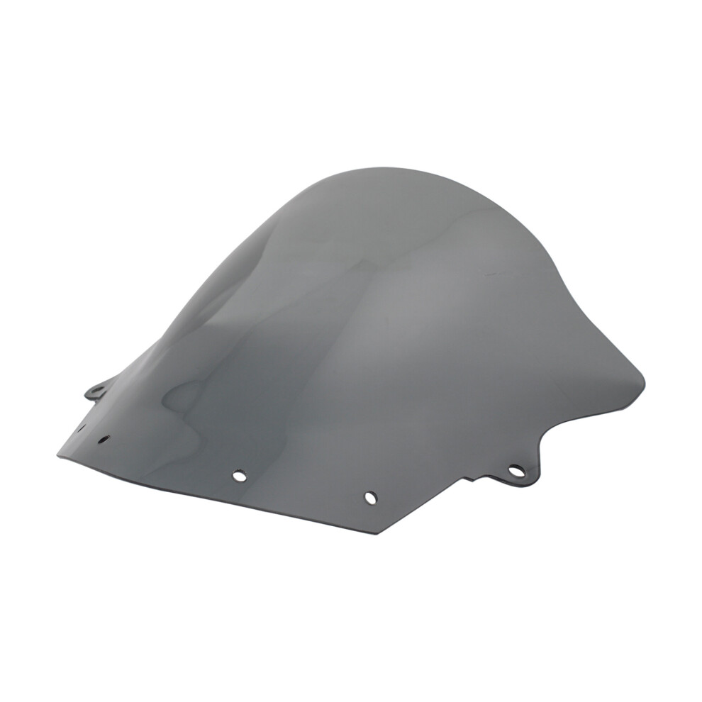 Airblade Smoked Double Bubble Screen For Kawasaki Zx6r 09> Light 5034862232694
