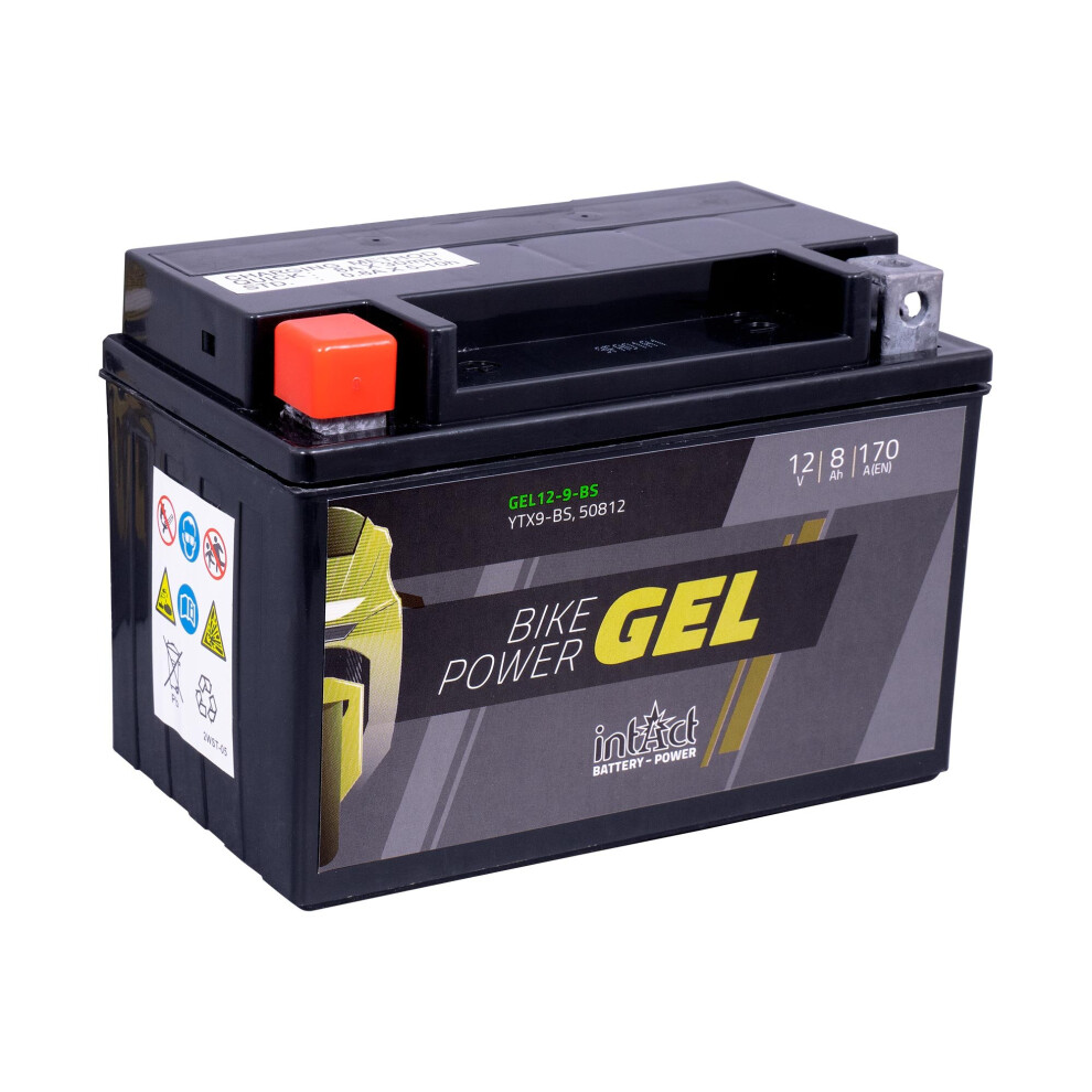 IntAct Gel Bike-Power Battery YTX9-BS / 50812