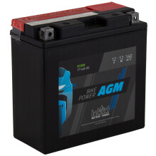 IntAct Maintenance Free AGM Bike-Power Battery YT14B-BS