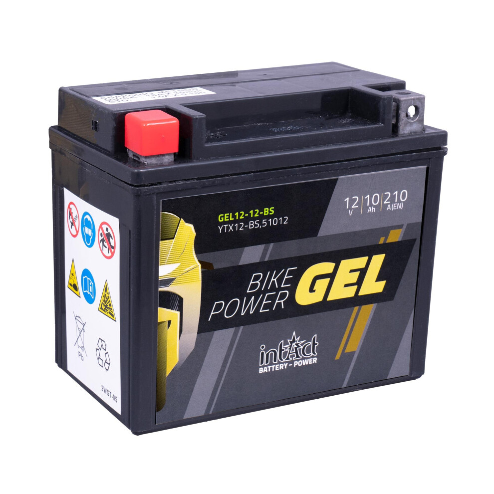 IntAct Gel Bike-Power Battery YTX12-BS / 51012