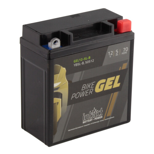 IntAct Gel Bike-Power Battery YB5L-B / 50512