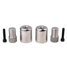 BikeTek Bar End Sliders Silver For Yamaha YZF-R6 98>
