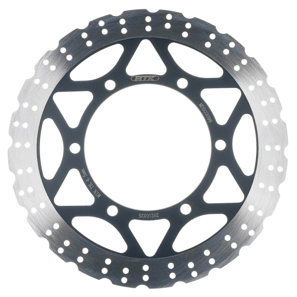 Mtx Performance Brake Disc Front Solid Disc For Kawasaki Ninja 250 Models 5034862448835