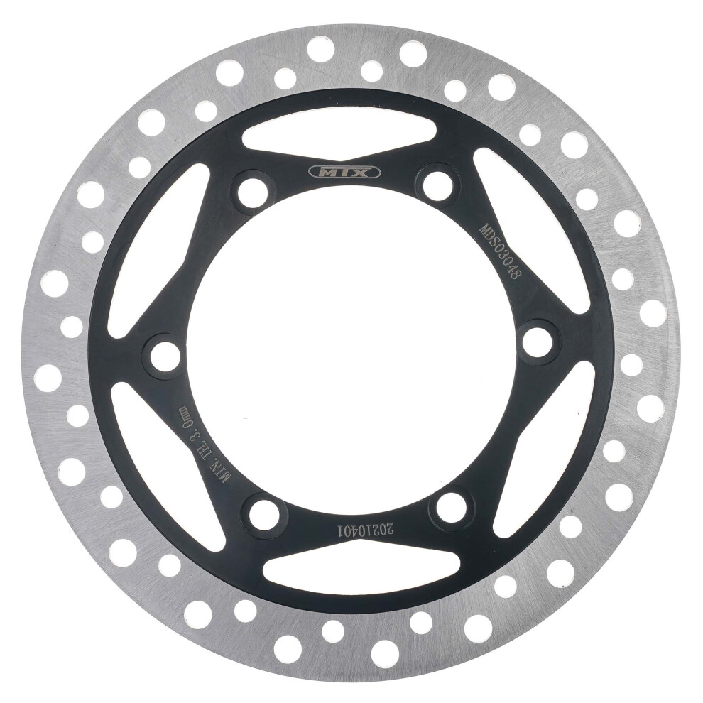 Mtx Performance Brake Disc Front Solid Disc For Kawasaki Kl250 / Klx 250 Models 5034862448477