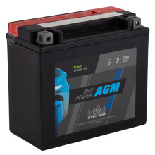 IntAct Maintenance Free AGM Bike-Power Battery YTX20L-BS