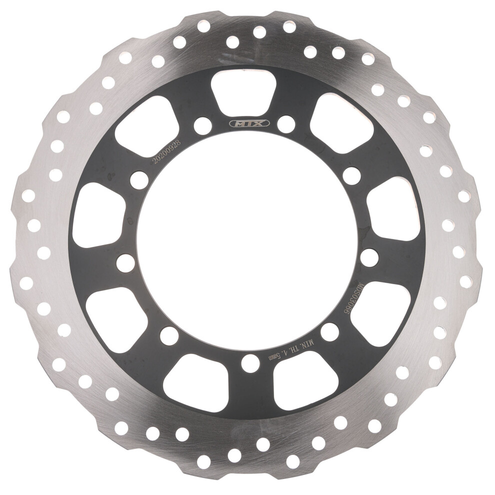 Mtx Performance Brake Disc Front Solid Disc For Kawasaki Klr650 2008-2019 5034862448644