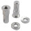 Bike It Silver Rim Lock Nut Kit 1