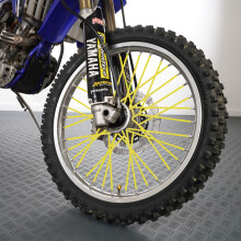 (15 CM) GP Pro Spoke Shrouds Yellow - Pack Of 40