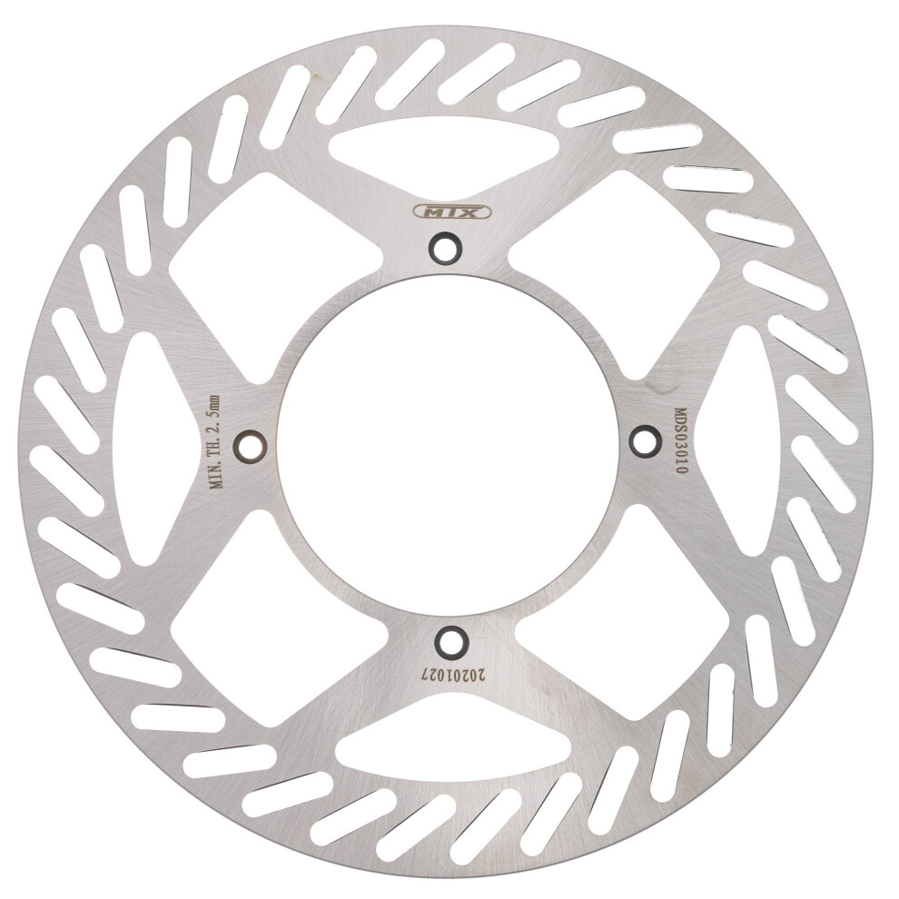 Mtx Performance Brake Disc Front Solid Disc For Kawasaki Kx250 1989-2002 5034862448194
