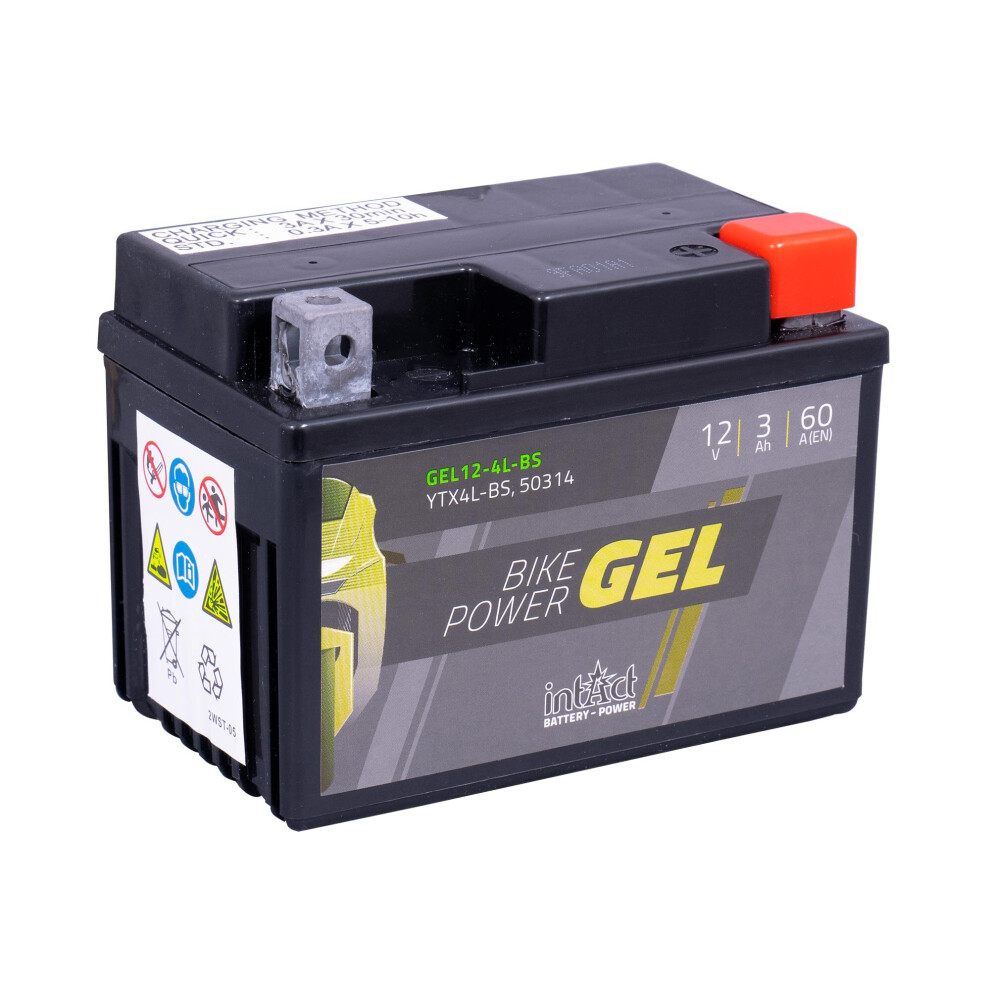 IntAct Gel Bike-Power Battery YTX4L-BS / 50314