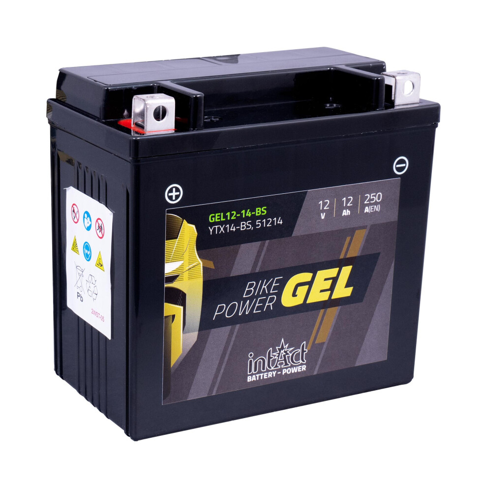 IntAct Gel Bike-Power Battery YTX14-BS / 51214
