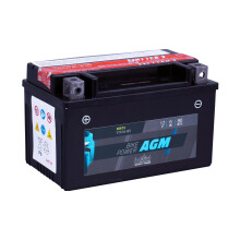 IntAct Maintenance Free AGM Bike-Power Battery YTX7A-BS