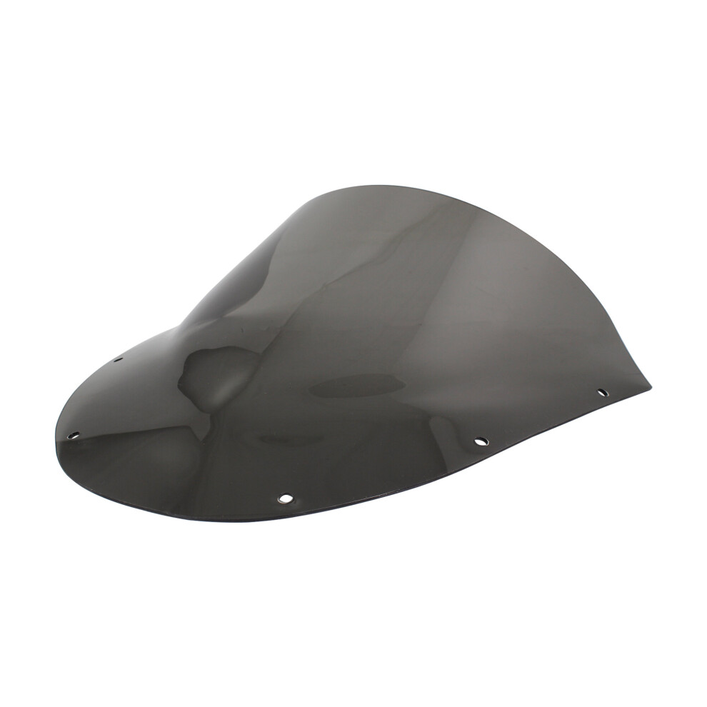 Airblade Smoked Double Bubble Screen For Yamaha Fzs600 Fazer 98-01 Light 5034862233578