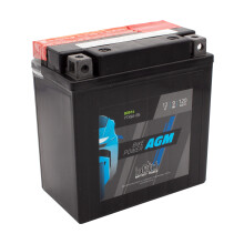 IntAct Maintenance Free AGM Bike-Power Battery YTX9A-BS