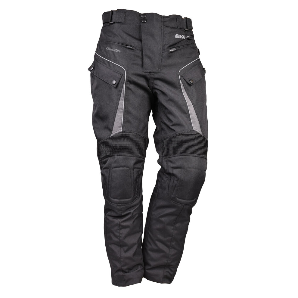 (XL) Bike It Burhou Motorcycle Trouser Black