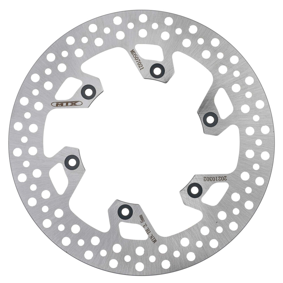 Mtx Performance Brake Disc Rear Solid Disc For Yamaha Yz125/250, Wr250/450F & Yz450f Models 5034862449696