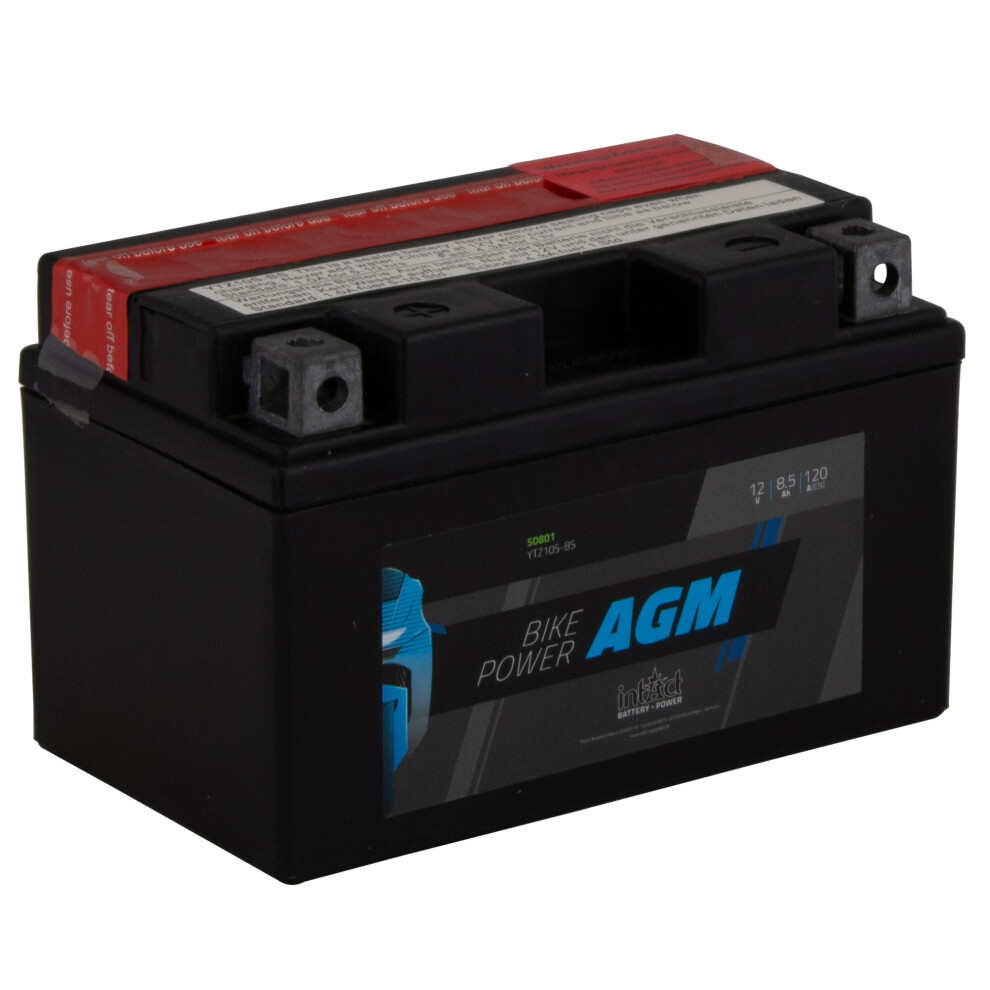 Intact Maintenance Free Agm Bike-Power Battery Ytz10s-Bs 4250227554152