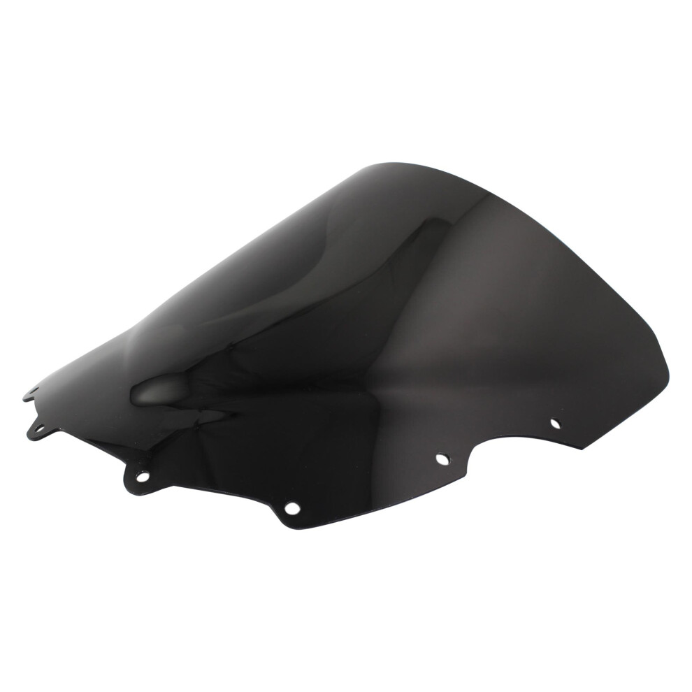 Airblade Smoked Double Bubble Screen For Kawasaki Zzr600 E1-E6f 93> Dark 5034862232076
