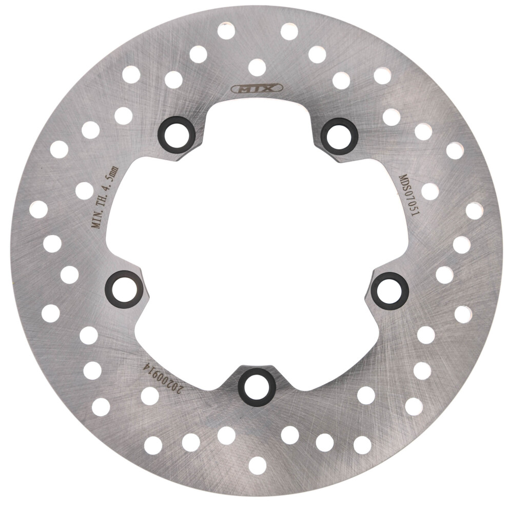 Mtx Performance Brake Disc Rear Solid Disc For Yamaha Yzf-R6 / Yzf-R1 2004-2009 5034862449900