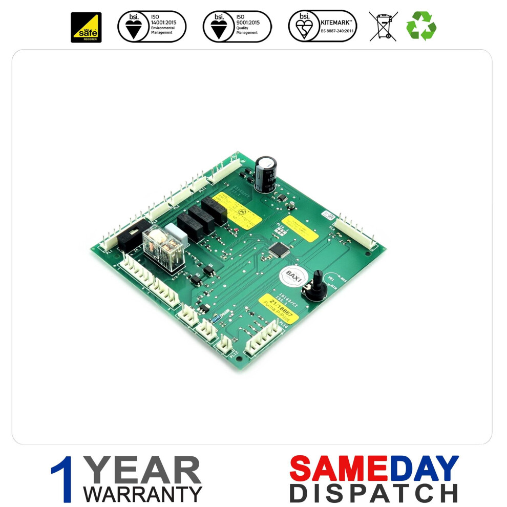 Photos - Fireplace Accessory HTS Potterton Puma 80 100 Modulation P.Pilot PCB 21/18867 was 929685 21/18867 929685 