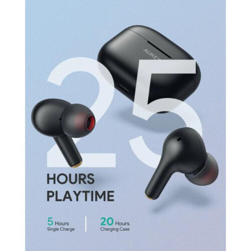 Aukey EP-T27 Wireless Bluetooth In-Ear Headphones - Black 2